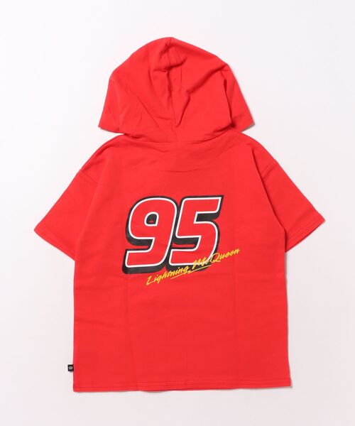 Disney(ディズニー)の「ディズニー カーズ なりきる半袖パーカー 1263K(パーカー・キッズ・レッド/チャコールグレー/ブラウン・100cm/110cm/120cm/130cm/90cm)」の11枚目の写真