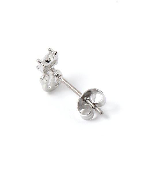 LAKOLE（ラコレ）の「キャットビジューピアス / 656191（ピアス（両耳用）・レディース・その他1/その他2/ピンク系その他・FREE）」の4枚目の写真