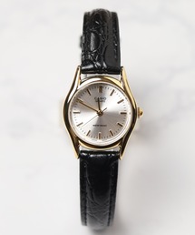 【CASIO】クラシック ラウンド GD レザー