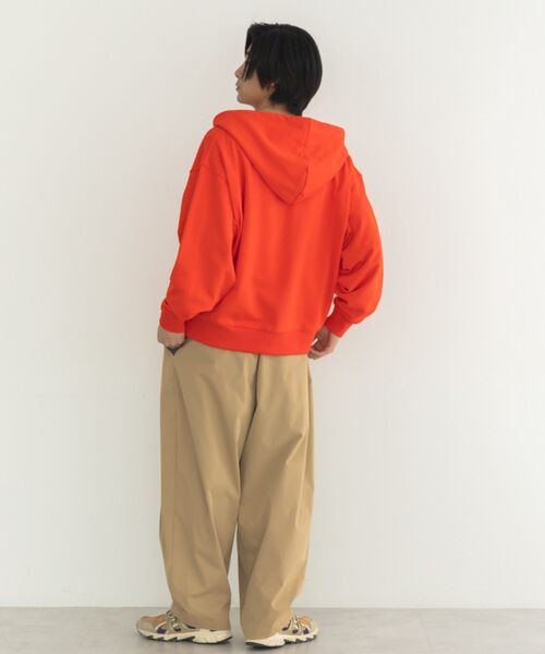 CRAFT STANDARD BOUTIQUE（クラフトスタンダードブティック）の「スウェットフルジップパーカー（パーカー・メンズ・ブラウン/レッド/ホワイト系その他・L/M）」の11枚目の写真