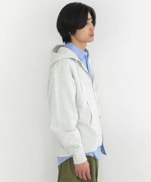 CRAFT STANDARD BOUTIQUE（クラフトスタンダードブティック）の「スウェットフルジップパーカー（パーカー・メンズ・ブラウン/レッド/ホワイト系その他・L/M）」の14枚目の写真