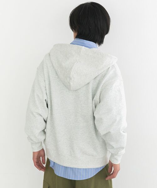 CRAFT STANDARD BOUTIQUE（クラフトスタンダードブティック）の「スウェットフルジップパーカー（パーカー・メンズ・ブラウン/レッド/ホワイト系その他・L/M）」の15枚目の写真