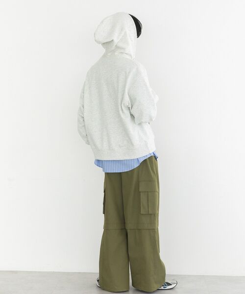 CRAFT STANDARD BOUTIQUE（クラフトスタンダードブティック）の「スウェットフルジップパーカー（パーカー・メンズ・ブラウン/レッド/ホワイト系その他・L/M）」の18枚目の写真