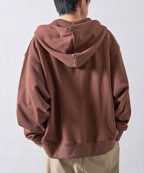 CRAFT STANDARD BOUTIQUE（クラフトスタンダードブティック）の「スウェットフルジップパーカー（パーカー・メンズ・ブラウン/レッド/ホワイト系その他・L/M）」の21枚目の写真