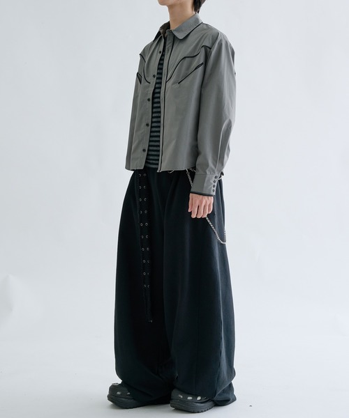 EPNK(イーピーエヌケー)の「Western long sleeve shirts / ウエスタンロングスリーブシャツ(シャツ/ブラウス・メンズ・ブラウン/チャコールグレー・SMALL/MEDIUM/LARGE)」の21枚目の写真