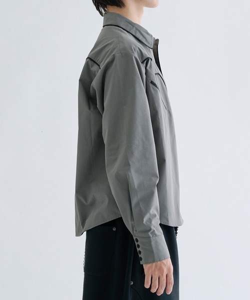 EPNK(イーピーエヌケー)の「Western long sleeve shirts / ウエスタンロングスリーブシャツ(シャツ/ブラウス・メンズ・ブラウン/チャコールグレー・SMALL/MEDIUM/LARGE)」の10枚目の写真