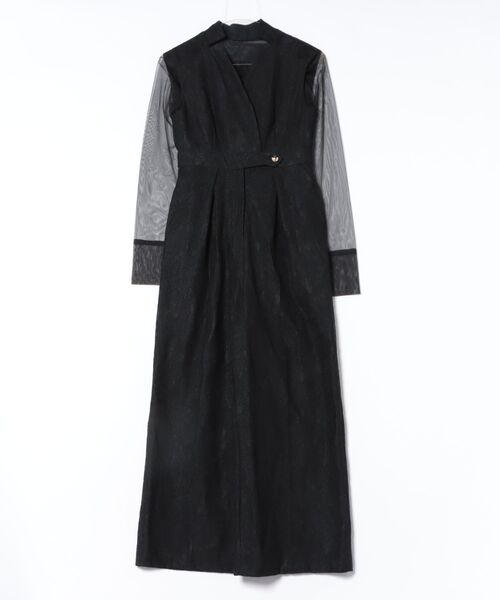 DONOBAN（ドノバン）の「【ANDRESD】bonding lace all-in-one dress 結婚式 ワンピース パーティードレス オケージョンドレス お呼ばれ 二次会 成人式 同窓会（ドレス・レディース・ブラック/ブルーグレー・S/M/L）」の15枚目の写真