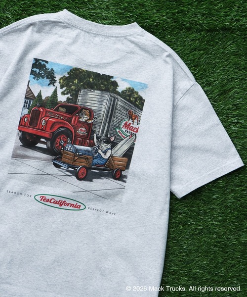 TES x MACK TRUCKS — коллаборационная футболка Type‑C