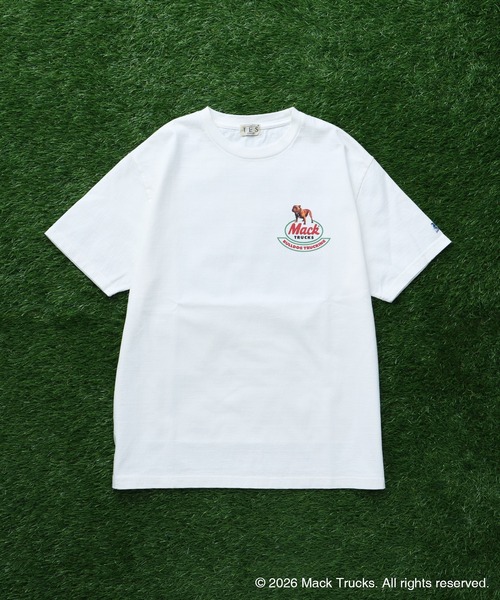The Endless Summer(エンドレスサマー)の「TES x MACK TRUCKS COLLABORATION TEE Type-C / マックトラックスコラボTシャツ(Tシャツ/カットソー・メンズ・ホワイト/グレー/アイボリー・XX-LARGE/X-LARGE/LARGE/MEDIUM/SMALL)」の4枚目の写真