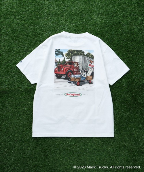 The Endless Summer(エンドレスサマー)の「TES x MACK TRUCKS COLLABORATION TEE Type-C / マックトラックスコラボTシャツ(Tシャツ/カットソー・メンズ・ホワイト/グレー/アイボリー・XX-LARGE/X-LARGE/LARGE/MEDIUM/SMALL)」の5枚目の写真