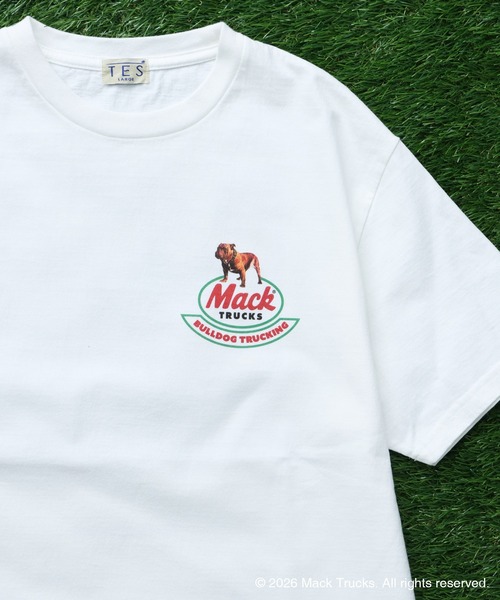 The Endless Summer(エンドレスサマー)の「TES x MACK TRUCKS COLLABORATION TEE Type-C / マックトラックスコラボTシャツ(Tシャツ/カットソー・メンズ・ホワイト/グレー/アイボリー・XX-LARGE/X-LARGE/LARGE/MEDIUM/SMALL)」の7枚目の写真