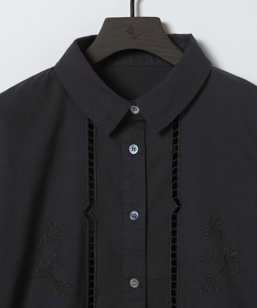eL(エル)の「【eL】Embroidery Cutwork Shirt/612121(スカート・レディース・オフホワイト/ブラック・FREE)」の9枚目の写真