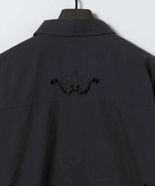 eL(エル)の「【eL】Embroidery Cutwork Shirt/612121(スカート・レディース・オフホワイト/ブラック・FREE)」の4枚目の写真