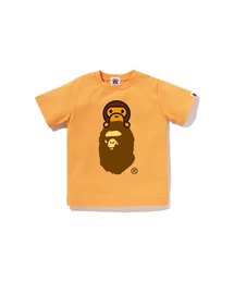 アベイシングエイプ Tシャツ カットソー 半袖 TALL オレンジ 白 アベイシングエイプ Tシャツ カットソー 半袖 TALL オレンジ 白 【公式