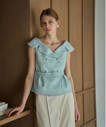 ERADIE（エラディエ）の「Wide Collar Off-Shoulder Top 2  オフショルワイドカラートップ 2（その他トップス）」