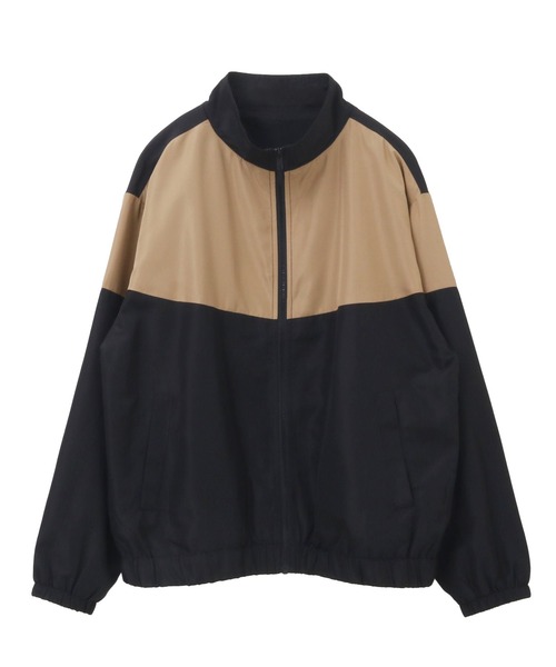 itto...(イット)の「配色スタンドカラージップアップブルゾン(ブルゾン・レディース・ブラック/ベージュ・M)」の16枚目の写真