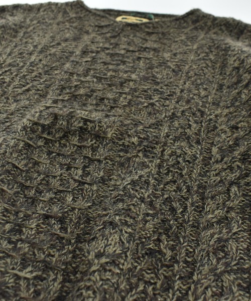VINTAGE(ヴィンテージ)の「【USED】90’s JOSEPH ABBOUD ウールニット セーター(ニット/セーター・メンズ・ブラウン・LARGE)」の2枚目の写真
