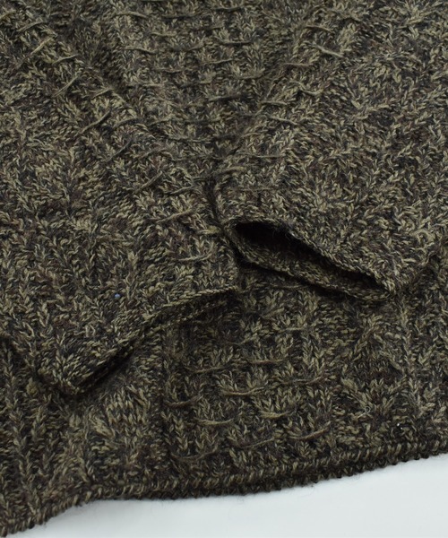 VINTAGE(ヴィンテージ)の「【USED】90’s JOSEPH ABBOUD ウールニット セーター(ニット/セーター・メンズ・ブラウン・LARGE)」の6枚目の写真