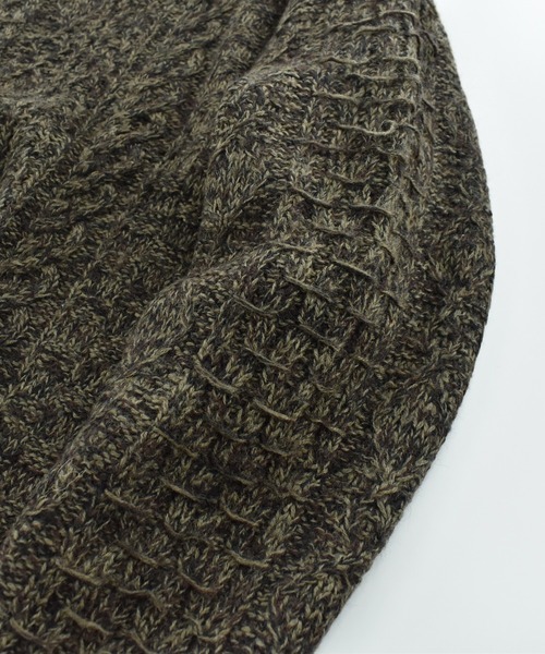 VINTAGE(ヴィンテージ)の「【USED】90’s JOSEPH ABBOUD ウールニット セーター(ニット/セーター・メンズ・ブラウン・LARGE)」の5枚目の写真