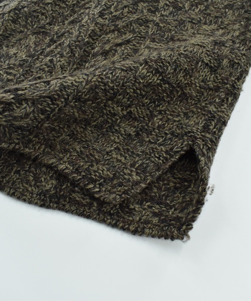 VINTAGE(ヴィンテージ)の「【USED】90’s JOSEPH ABBOUD ウールニット セーター(ニット/セーター・メンズ・ブラウン・LARGE)」の7枚目の写真