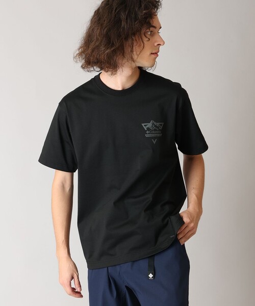 Columbia(コロンビア)の「UVカット Columbia/ アーバンハイクグラフィック ショートスリーブ Tシャツ /コロンビア(Tシャツ/カットソー・メンズ・ホワイト系その他2/ブルー/グリーン系その他/パープル/ホワイト/ホワイト系その他/グリーン/パープル系その他/ブラック系その他/ブラック/ホワイト系その他3/オリーブ/ネイビー/ブラック系その他2/ブルー系その他・XL/S/M/L)」の6枚目の写真