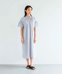 D（ディー）の「ガーメントダイギャザーワンピース（Tシャツ/カットソー）」