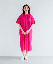 D（ディー）の「ガーメントダイギャザーワンピース（Tシャツ/カットソー）」