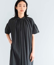 D（ディー）の「ガーメントダイギャザーワンピース（Tシャツ/カットソー）」