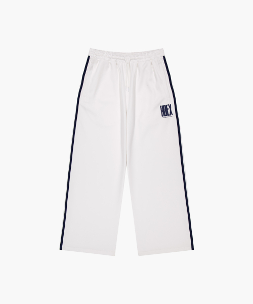 HDEX（エイチデックス）の「クラックプリンテッドトラックパンツ（ホワイト）（その他パンツ・メンズ・ホワイト・MEDIUM/LARGE/X-LARGE/2XL）」の2枚目の写真