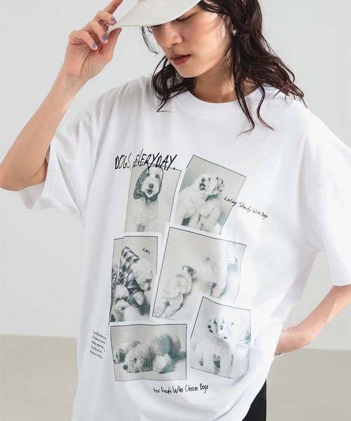 Demi-Luxe BEAMS(デミルクス ビームス)の「【別注】NOMADIS / for Dog Lovers Tシャツ(Tシャツ/カットソー・レディース・その他5/その他9/その他3/その他7/その他8/その他6/その他1/その他/その他2/その他4・1/2)」の1枚目の写真
