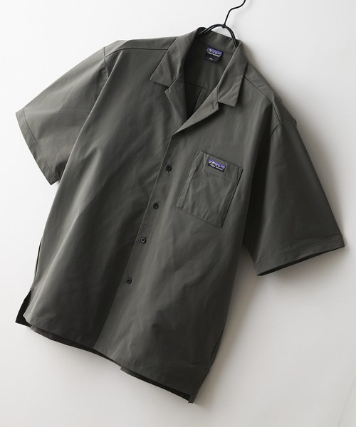 ragged mountain(ラギットマウンテン)の「【RAGGED MOUNTAIN/ラギットマウンテン】【驚きの軽さ・エアライト】BARTLETT/バートレット ストレッチ オープンカラーシャツ 軽量・速乾 涼しい 開襟シャツ(シャツ/ブラウス・メンズ・ネイビー/チャコールグレー/ブラック/カーキ・X-LARGE/LARGE/MEDIUM)」の3枚目の写真