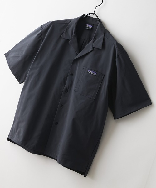 ragged mountain(ラギットマウンテン)の「【RAGGED MOUNTAIN/ラギットマウンテン】【驚きの軽さ・エアライト】BARTLETT/バートレット ストレッチ オープンカラーシャツ 軽量・速乾 涼しい 開襟シャツ(シャツ/ブラウス・メンズ・ネイビー/チャコールグレー/ブラック/カーキ・X-LARGE/LARGE/MEDIUM)」の1枚目の写真
