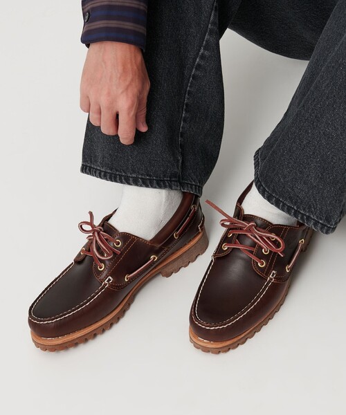 Timberland スリーアイ クラシックラグ デッキシューズ モカシン　26 Timberland＞スリーアイ クラシック ラグ シューズ（モカシン/デッキ
