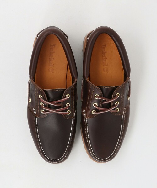 Timberland＞スリーアイ クラシック ラグ シューズ（モカシン/デッキ