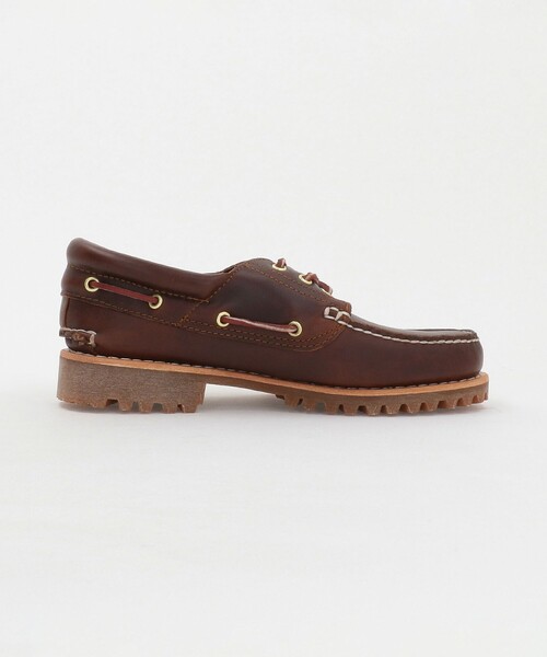 Timberland(ティンバーランド)の「<Timberland>スリーアイ クラシック ラグ シューズ(モカシン/デッキシューズ・メンズ・ダークブラウン・7/9h/9/8h/10/8/7h)」の5枚目の写真