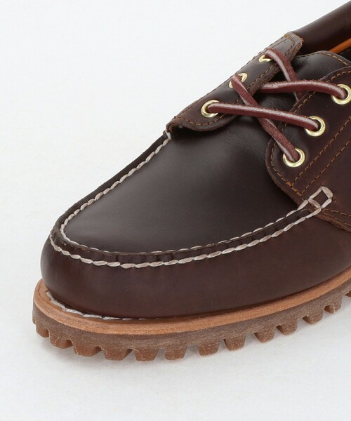 Timberland(ティンバーランド)の「<Timberland>スリーアイ クラシック ラグ シューズ(モカシン/デッキシューズ・メンズ・ダークブラウン・7/9h/9/8h/10/8/7h)」の9枚目の写真