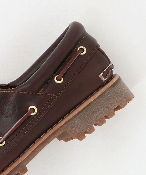 Timberland(ティンバーランド)の「<Timberland>スリーアイ クラシック ラグ シューズ(モカシン/デッキシューズ・メンズ・ダークブラウン・7/9h/9/8h/10/8/7h)」の10枚目の写真