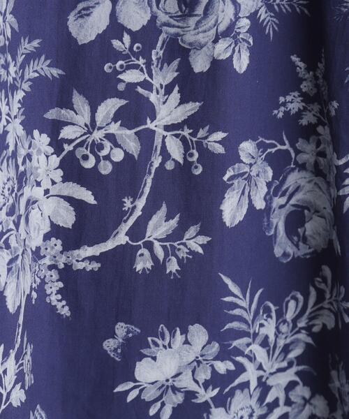 LAURA ASHLEY(ローラアシュレイ)の「【洗える/コットン100%/3colors/同柄アイテムあり】ウォールド ガーデン柄ワンピース(ワンピース・レディース・ネイビー系/ダークグリーン系/ブルー系・38/40)」の15枚目の写真