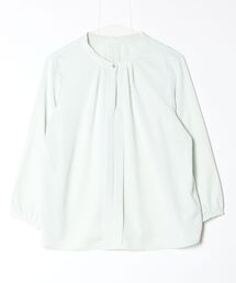 HARUYAMA | SOFFICE BEAUTYVEIL 前開きタックブラウス(シャツ/ブラウス)