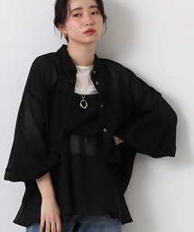 CLOCHE（クロシェ）の「バックメッシュコクーンシャツ（シャツ/ブラウス）」