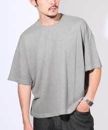 サマーワッフル半袖Tシャツ