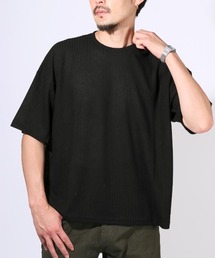 サマーワッフル半袖Tシャツ