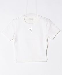 CLANE(�N���l)��LOGO CROPPED TIGHT TEE 19105-1052(T�V���c/�J�b�g�\�[)