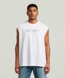 G-STAR | Loose Graphic Sleeveless T-Shirt/ルーズグラフィックスリーブレスTシャツ(Tシャツ/カットソー)