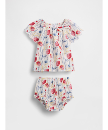 GAP（ギャップ）の「フローラルコーデセット (ベビー)（セットアップ）」