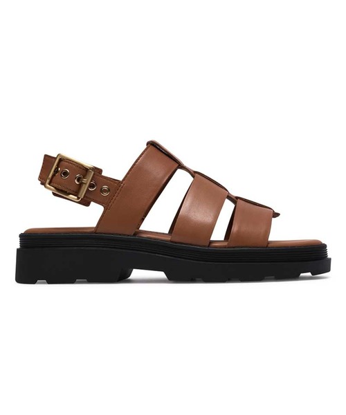 Clarks（クラークス）の「クラークス ウィメンズ Orinoco3 Strap オリノコ3ストラップ  サンダル（サンダル・レディース・タン/ブラック・55/50/45/40/35/30）」の2枚目の写真