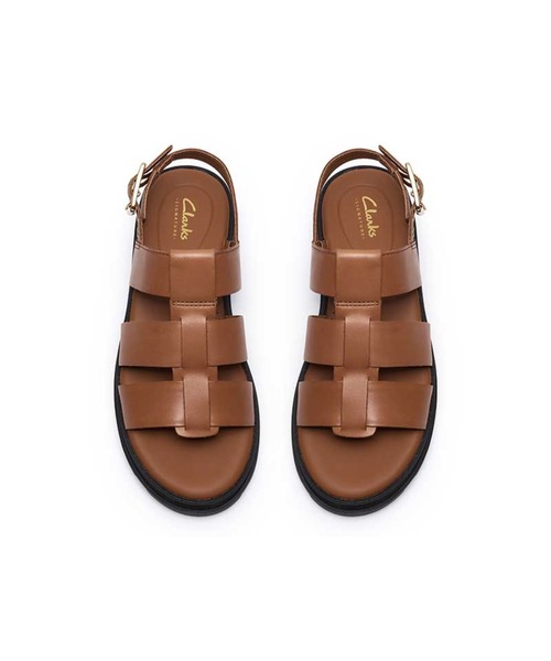 Clarks（クラークス）の「クラークス ウィメンズ Orinoco3 Strap オリノコ3ストラップ  サンダル（サンダル・レディース・タン/ブラック・55/50/45/40/35/30）」の12枚目の写真