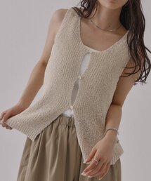 COLONY 2139 | 2WAYノースリニットベスト(ベスト)