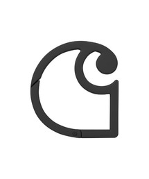 Kinetics（キネティクス）の「Carhartt WIP C-LOGO CARABINER（カーハートワークインプログレス Cロゴカラビナ）（キーホルダー）」