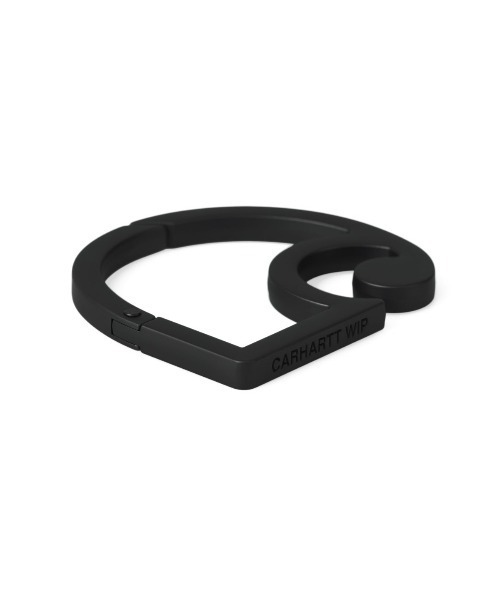 Carhartt WIP(カーハートダブリューアイピー)の「Carhartt WIP C-LOGO CARABINER(カーハートワークインプログレス Cロゴカラビナ)(キーホルダー・メンズ・ブルー/ブラック/ブラウン・ONE SIZE)」の6枚目の写真